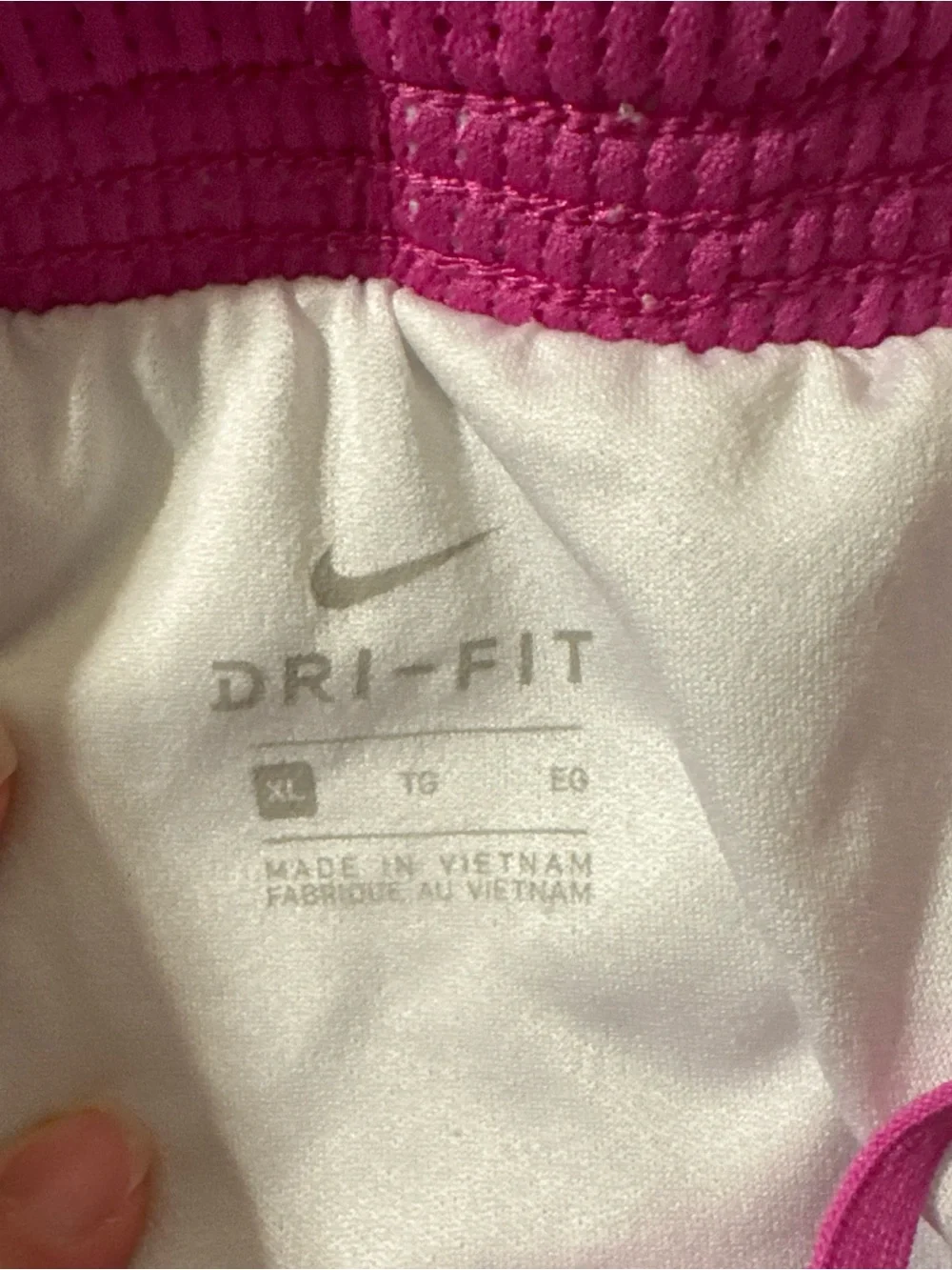 NIKE WOMENS XL LOT OF TWO ATHLETIC RUNNING SHORTS EUC